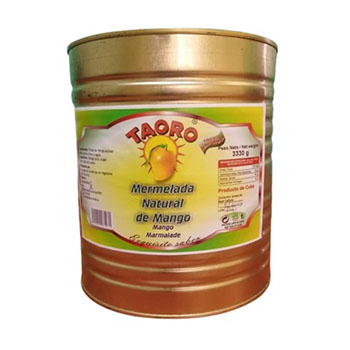 Natural mango jam (can No. 10)